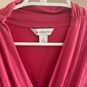 Liz Claiborne Red Top